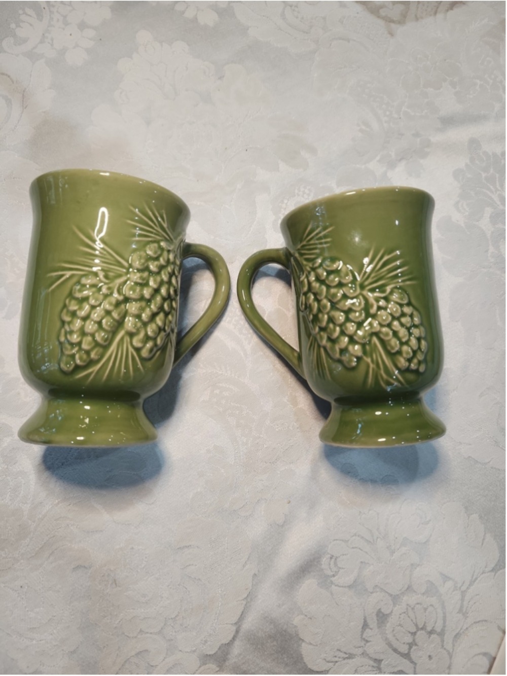 INARCO MCM Wood Woodland Pine Mugs